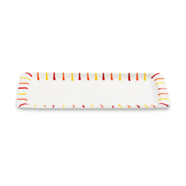 Stollenschaal - Geflammt - Landlust - 42 x 16 cm