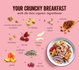 Crunchy mix vruchten - Verival 300 gram