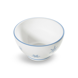 Mueslischaal hoog - Sneeuwkristal puur - blauw - 14 cm