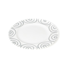 Dinerbord - Geflammt - grijs - 27 cm