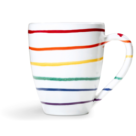 Koffiebeker Max - Geflammt - Regenbogen - 0,3 liter