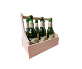 Männerhandtasche met bier - voor 6 bierflesjes 0,33 l