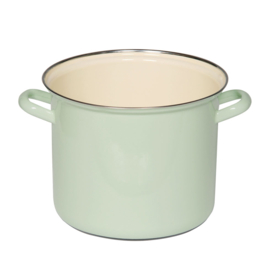 Pan hoog zonder deksel - licht groen - 22 cm - 6,0 liter