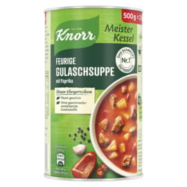 Knorr Gulaschsuppe Feurig - Meister Kessel 500 gram