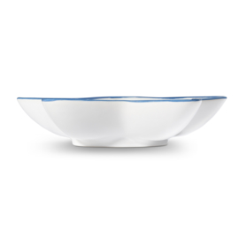 Sterschaaltje - Sneeuwkristal - blauw - 22 cm