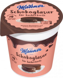 Manner Schokoglasur- chocoladeglazuur