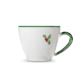 Koffiekopje - Winterbes - groen - 0,2 liter