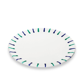 Dinerbord - Geflammt - Traunsee - 28 cm