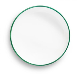 Schaal groot - Rand - groen - 17 cm
