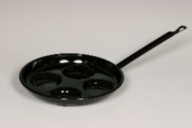 Pancakes pan - zwart - 26 cm