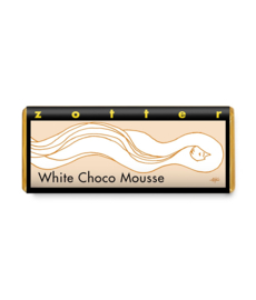 Witte chocolade mousse BIO - Weißes Schokomousse