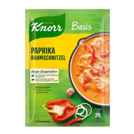 Basis voor Paprika Rahm Schnitzel