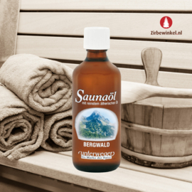 Unterweger sauna olie - Bergwald 100 ml