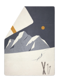 Ski  & skisporen plaid - 150 x 200 cm