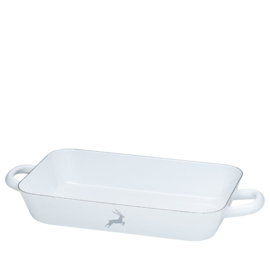 Ovenschaal - hert grijs - 29x18 cm - 1,3 liter