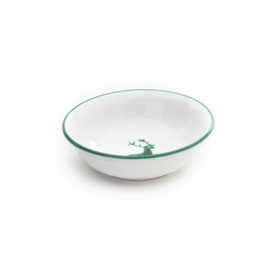 Mueslischaal laag - Hert groen - 14 cm