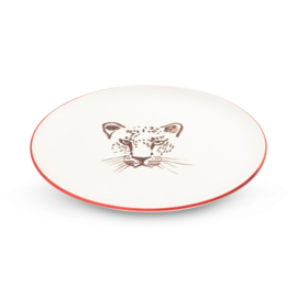 Serveerbord rond - Luipaard - 32 cm