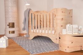 Babybed Benni's Nest MINI van Zirben hout - compleet