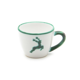 Espressoset 2-delig - Hert groen - cadeauverpakking