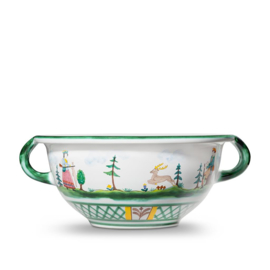 Serveerschaal met oren - Jacht - 25 cm