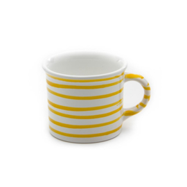 Koffiebeker - Geflammt - geel - 0,24 liter
