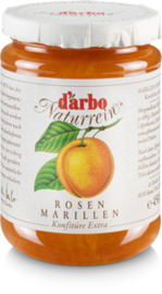 Marillen Konfitüre - D' arbo - 450 gram - stukjes abrikoos