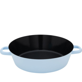 Braadpan rond - blauw / antraciet - 28 cm - 2,8 liter