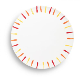 Onderbord of gebakschaal - Geflammt - Landlust - 32cm