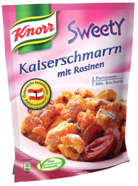 Kaiserschmarrn mit Rosinen  - Knorr