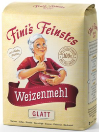 Fini's Feinstes Weizenmehl  glatt -  1kg