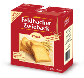 Zwieback Feldbacher - 2 x 12 stuks