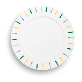 Dinerbord - Buntgeflammt - 29 cm