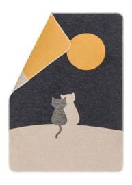 Kattendeken 'In de maneschijn'- 70 x 90 cm