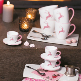 Espresso-set - Hert roze
