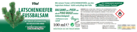 Unterweger Latschekiefer voetbalsem - 100 ml