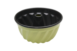 Riess emaille bakvorm Guglhupf - pistache 18 cm