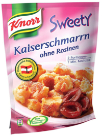 Kaiserschmarrn ohne Rosinen - Knorr