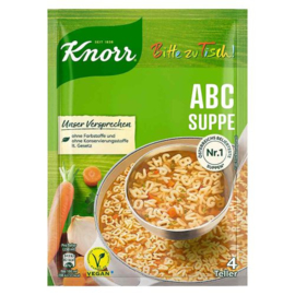 ABC Suppe- Knorr Bitte zu Tisch