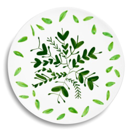 Dinerbord - KOVA groen - 25 cm