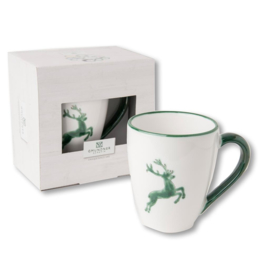 Koffiebeker Max - Hert groen - 0,3 liter - cadeauverpakking