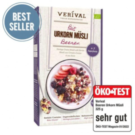 Urkorn Muesli met 7 fruitsoorten - Verival 325 gram