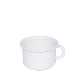 Koffiebeker - wit - 10 cm - 0,4 liter