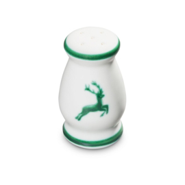 Zoutstrooier bol - Hert groen - 9 cm