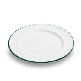 Dessertbord - Rand - groen - 22 cm