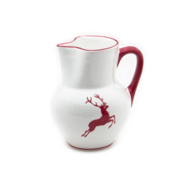 Waterkan bol - Hert bordeauxrood - 1,0 liter