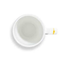 Koffiebeker Supermax - Geflammt - geel - 0,5 liter