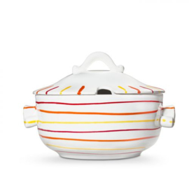 Soepterrine - Geflammt - Landlust - 2,0 liter