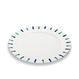 Dinerbord - Geflammt - Traunsee - 29 cm