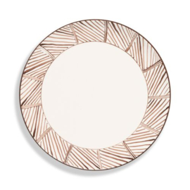 Dinnerbord - Etosha bruin - 25 cm