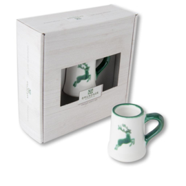 Borrelpul / minipul  - Hert groen - 0,025 liter - cadeauverpakking